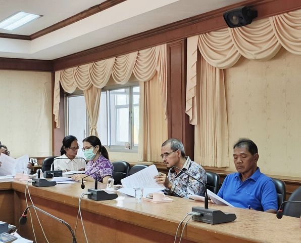 ประชุมคณะกรรมการกองทุนหลักประกันสุขภาพ อบต.นาท่ามเหนือ ครั้งที่ ๓/๒๕๖๗
