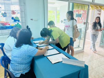 กิจกรรมป้องกันโรคมือเท้าปากในศูนย์พัฒนาเด็กเล็ก และโรงเรียน